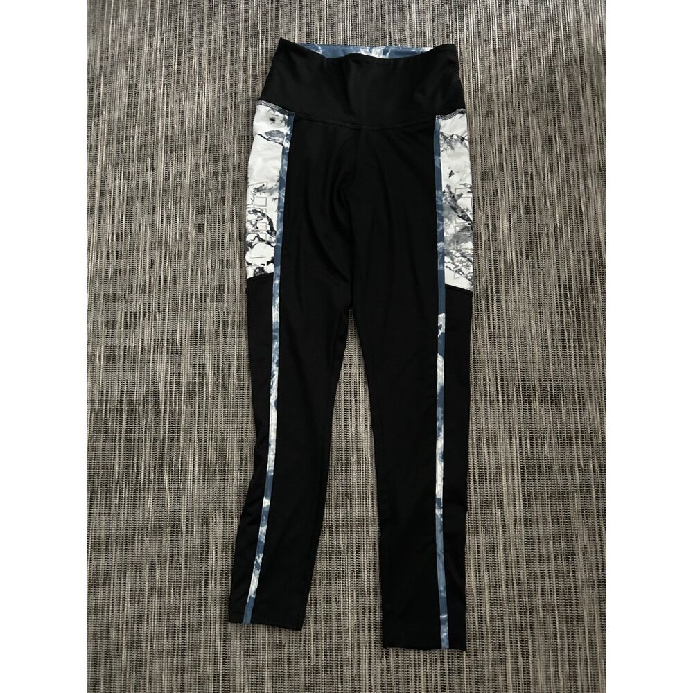 Victorias Secret Pink High-Waisted Leggings With Marble Print Size XS